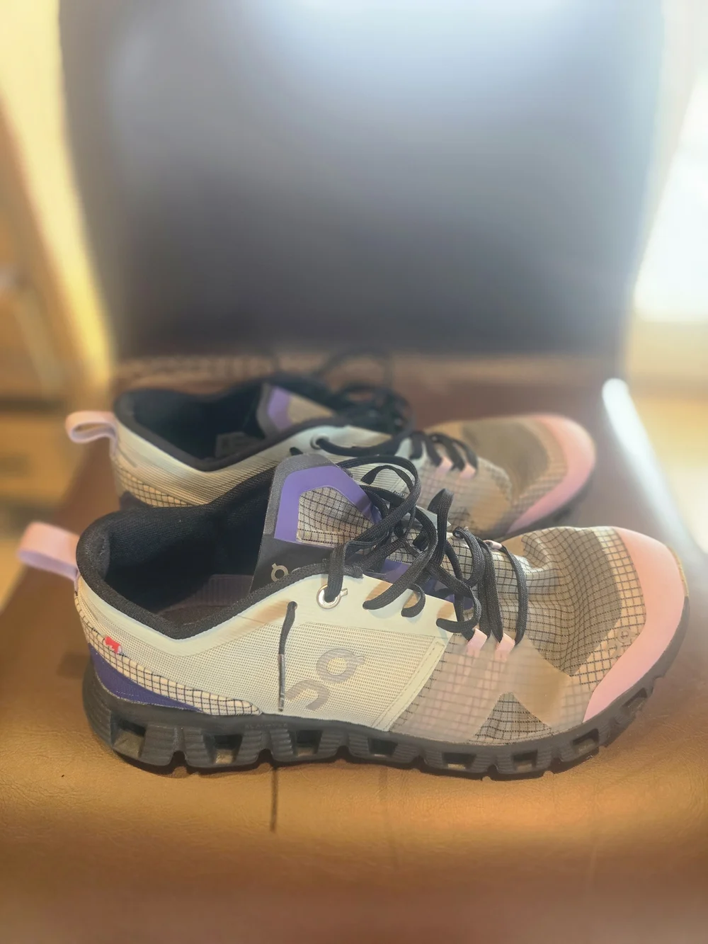 Women’s Athletic Trail Shoes - Pink and Purple